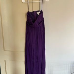 J Crew Purple Formal Dress